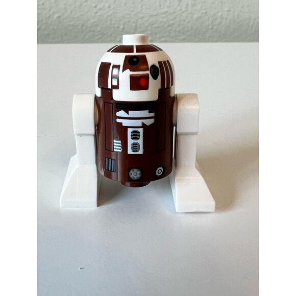 LEGO Star Wars R7-D4 Astromech Droid Brown w/ White Legs - Picture 1 of 3